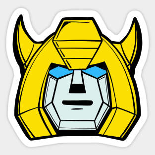 Yellow Bumblebee Sticker